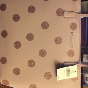 Kate Spade poka-dot large tote